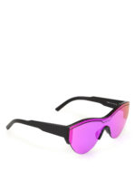 Occhiali da sole cat-eye in acetato