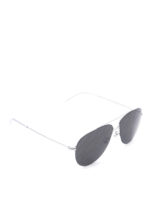 Occhiali da sole aviator con lenti logo