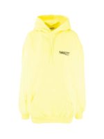 Felpa Political Campaign gialla fluo