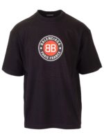 T-shirt logo BB nera