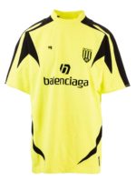 T-shirt Soccer giallo acido
