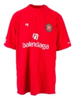 T-shirt Soccer rossa