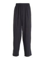 Pantalone tuta nero con interno in mesh