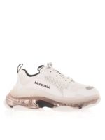 Sneakers Triple S Clear Sole bianche