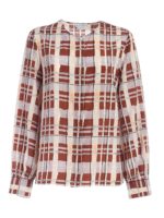 Camicia multicolore stampa a quadri