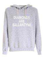 Felpa Diamonds Are Ballantyne grigia