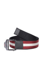 Cintura in tessuto reversibile