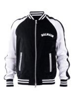 Bomber bicolore in cotone