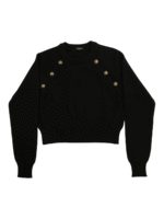 Pull in cotone con bottoni