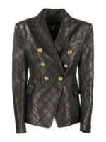 Blazer in pelle