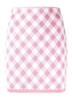 Minigonna motivo check