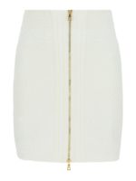 Minigonna con cerniera