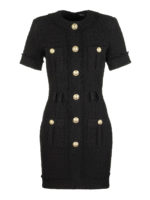 Abito tricot a manica corta