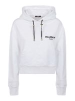 Felpa crop in cotone