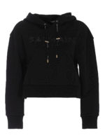 Felpa corta con logo