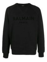 Felpa in cotone stampa lettering