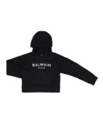 Felpa con cappuccio e lettering