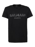 T-shirt con logo lettering effetto 3D