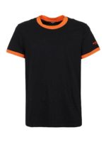 T-shirt con profili a contrasto