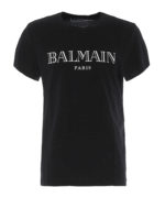 T-shirt in cotone con stampa logo