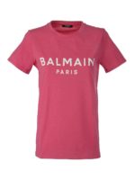 T-shirt rosa in cotone