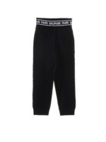 Pantaloni tuta logo neri