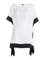 Tunica in seta a righe