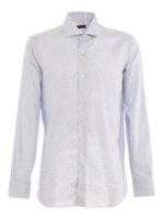 Camicia in cotone con fantasia