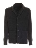 Cardigan Findlay grigio scuro