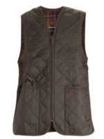 Gilet con tasche frontali verde