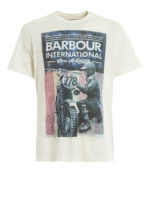 T-shirt con stampa Barbour International