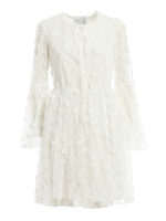 Abito in tulle con ricamo floreale