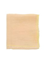 Sciarpa sfumata rosa e gialla