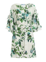 Vestito in seta floreale