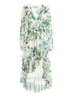 Vestito floreale in seta