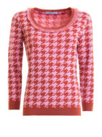 Pullover pied-de-poule