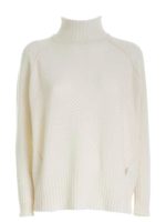 Pullover color crema con logo