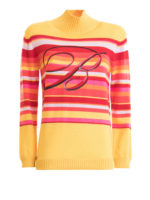 Maglione in lana a righe