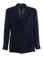 Giacca doppiopetto in lino