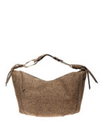 Borsa hobo Orbit media in camoscio Op