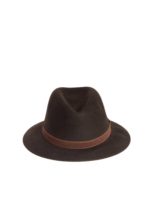 Cappello Alessandria in feltro marrone