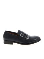 Monk strap blu scuri