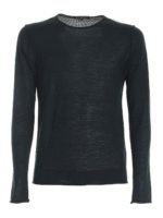 Pullover verde in filato leggero