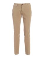 Pantalone con taschino frontale beige