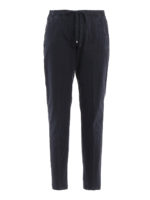 Pantaloni in cotone con coulisse
