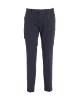 Pantalone in twill blu