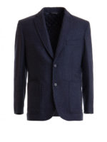 Blazer in lana vergine Principe di Galles
