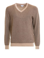Maglia in misto mohair jacquard