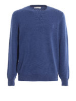 Pull Col Rond - Bleu Clair