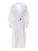 Robe Au Genou - Blanc